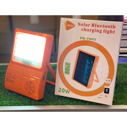 Lampara Solar Camping 20W + Bluetooth