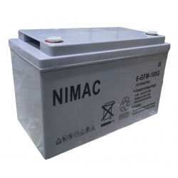 Bateria Gel 12v 100ah NIMAC