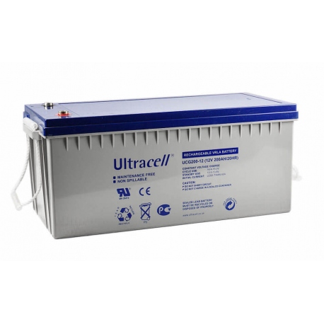 Bateria Gel 12v 200ah Ultracell UCG