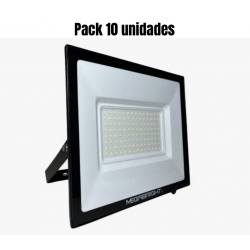 Pack 10 unidades, Proyector Telco Flat Pro LED 100W 6000K